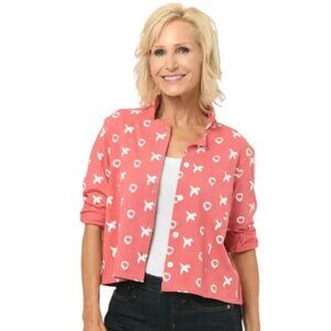 Tulip: Pablo Jacket XOXOXO Print